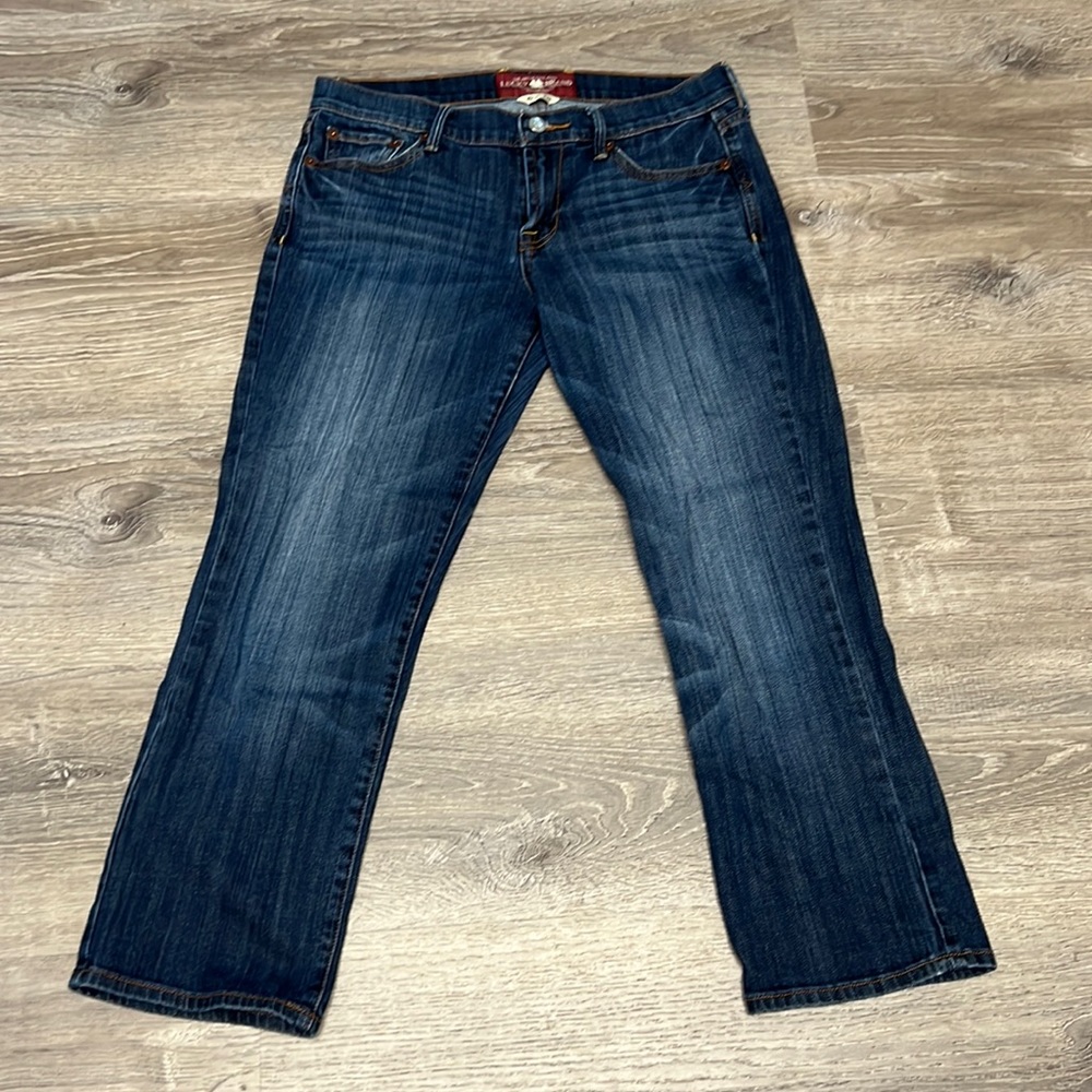 Lucky Brand Sweet N Crop Cropped Jeans